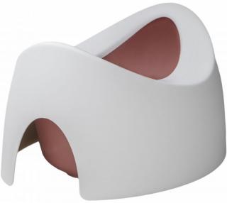Tega Oboustranný ergonomický nočník Teggi Bílý růžový