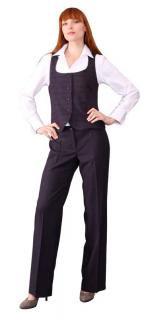 Dámské kalhoty Rialto Bruna fialový melír 0290 Dámská velikost: 48