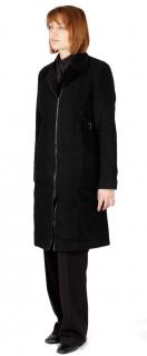 Dámský kabát Rialto Drap černý 0077 Dámská velikost: 36