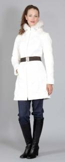 Dámský kabát Rialto Huet bílý 0365 Dámská velikost: 38