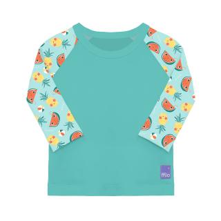 Dětské tričko do vody s rukávem, UV 40+, Tropical, vel. M