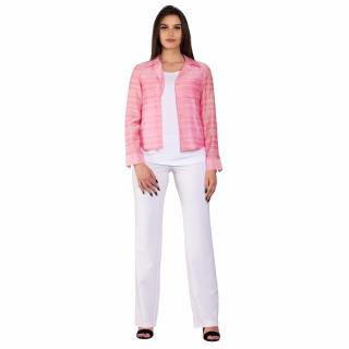 Letní dámská košile Tauche růžová s proužky 0023 Dámská velikost: 36