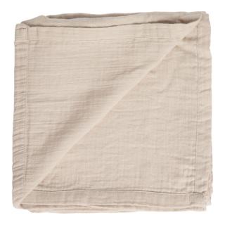 Mušelínová plenka Pure Cotton Sand 100x100cm