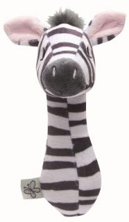Plyšové štěrchátko Bébé-Jou Dinky Zebra  Rozbaleno z výstavy