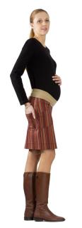 Těhotenská sukně Rialto Billies barevné proužky 3700 Dámská velikost: 40