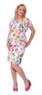 Těhotenská sukně Rialto Braine květinový vzor 0306 Dámská velikost: 36