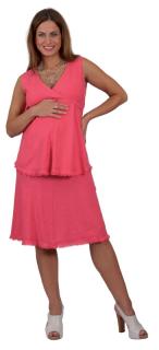 Těhotenská sukně Rialto Sanem Růžová 01243 Dámská velikost: 38