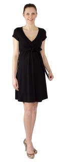 Těhotenské a kojící šaty Rialto Larochette černé 0156 Dámská velikost: 36