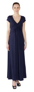 Těhotenské a kojící šaty Rialto Lonchette tmavě modré 0466 Dámská velikost: 36
