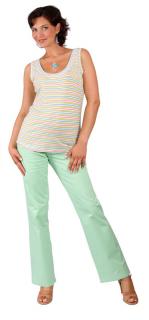 Těhotenské kalhoty Rialto Chicio zelené 1929 Dámská velikost: 36