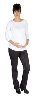 Těhotenské manšestrové kalhoty Rialto Steiny tmavě šedé 19203 Dámská velikost: 36