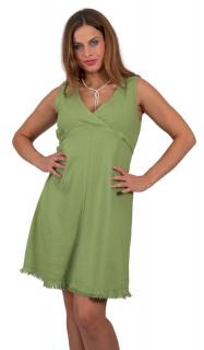 Těhotenské šaty Rialto Lille zelená 01244 Dámská velikost: 36
