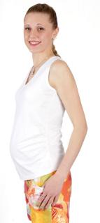 Těhotenské tílko Rialto Castirla bílé 0098 Dámská velikost: 36