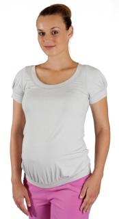 Těhotenské tričko Rialto Dippach šedé 0111 Dámská velikost: 36