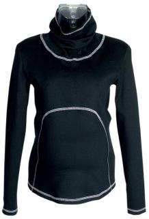 Těhotenské tričko Rialto Greagorry černé 0074 Dámská velikost: 44