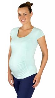 Těhotenské tričko Rialto Pino modrá 0068 Dámská velikost: 36