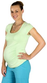 Těhotenské tričko Rialto Pino zelená 0066 Dámská velikost: 36