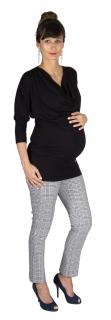 Těhotenské tričko Rialto Rivera černá 0156 Dámská velikost: 36