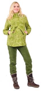 Těhotenský kabátek Rialto Molain - zelená 0142 Dámská velikost: 36