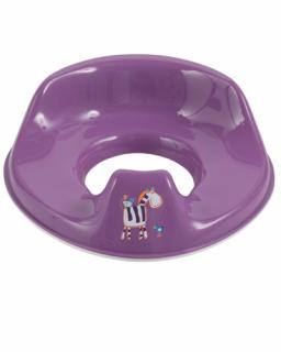 Tréninkové sedátko na toaletu Bébé-Jou Ziggy zebra fialový