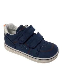 Celoroční kožené boty IMAC blue/white Velikost: 20