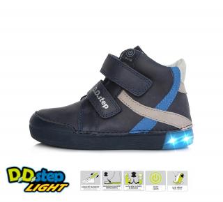 Celoroční obuv D.D.STEP A068-398L Royal Blue Velikost: 34