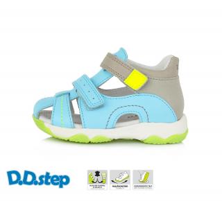 D.D.STEP dětské sandály G064-317E Sky Blue Velikost: 21
