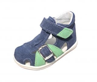 Sandále Jonap 009/s modro-zelená Velikost: 18