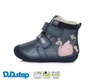 Zimní obuv D.D.Step W015-341A Royal Blue Velikost: 24