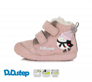 Zimní obuv D.D.Step W066-352A Pink Velikost: 21