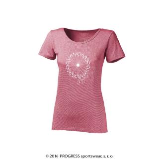 Sasa dámské bambusové tričko (růžová) (dětské bambusové tričko)