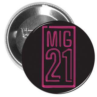 Placka Mig 21 – růžový neon (Mig 21: Placka Mig 21 – růžový neon)