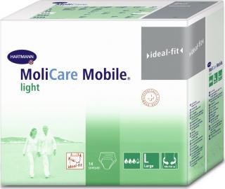 Inkontinenční kalh. Molicare Mobile Light 14ks Velikost: Medium (Obvod boků 80-120cm)
