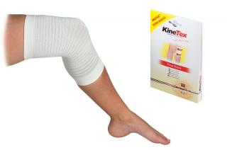 Kinetex - Elastická bandáž kolenního kloubu Velikost: L