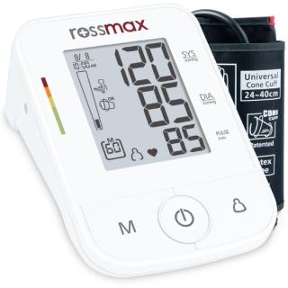 Tlakoměr Rossmax X3 s indikátorem hypertenze