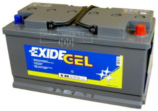 Exide Equipment Gel 12V/80Ah ES900 (Trakční baterie Exide Equipment Gel 12V/80Ah ES 900)