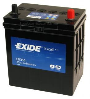 EXIDE Excell 12V/35Ah EB356 (Autobaterie EXIDE Excell 12V/35Ah)