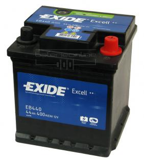 EXIDE Excell 12V/44Ah EB440 (Autobaterie EXIDE Excell 12V/44Ah)