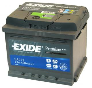 EXIDE Premium 12V/47Ah EA472 (Autobaterie EXIDE Premium 12V/47Ah)