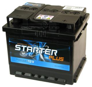 STARTER PLUS 12V/45Ah - BEZÚDRŽBOVÁ ! (Autobaterie STARTER PLUS 12V/45Ah)