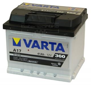 VARTA Black dynamic 12V/41Ah (Autobaterie VARTA Black dynamic 12V/41Ah)