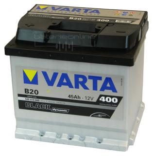 VARTA Black dynamic 12V/45Ah - Levá (Autobaterie VARTA Black dynamic 12V/45Ah - Levá)