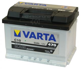 VARTA Black dynamic 12V/53Ah (Autobaterie VARTA Black dynamic 12V/53Ah)