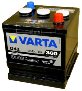 VARTA Black dynamic 6V/66Ah (Autobaterie VARTA Black dynamic 6V/66Ah)