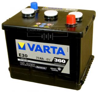 VARTA Black dynamic 6V/77Ah (Autobaterie VARTA Black dynamic 6V/77Ah)