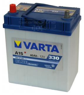 VARTA Blue dynamic 12V/40Ah - Levá (Autobaterie VARTA Blue dynamic 12V/40Ah - Levá)