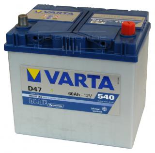 VARTA Blue dynamic 12V/60Ah (Autobaterie VARTA Blue dynamic 12V/60Ah)