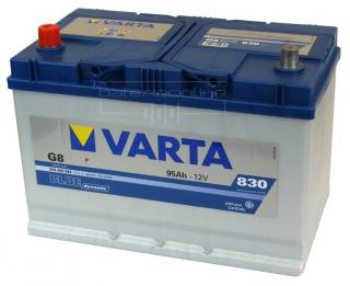 VARTA Blue dynamic 12V/95Ah - Levá (Autobaterie VARTA Blue dynamic 12V/95Ah - Levá)
