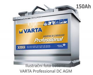 VARTA Professional AGM 12V-115Ah 840115 (Trakční baterie VARTA Professional AGM 12V-150Ah)