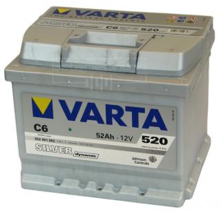 VARTA Silver dynamic 12V/52Ah (Autobaterie VARTA Silver dynamic 12V/52Ah)